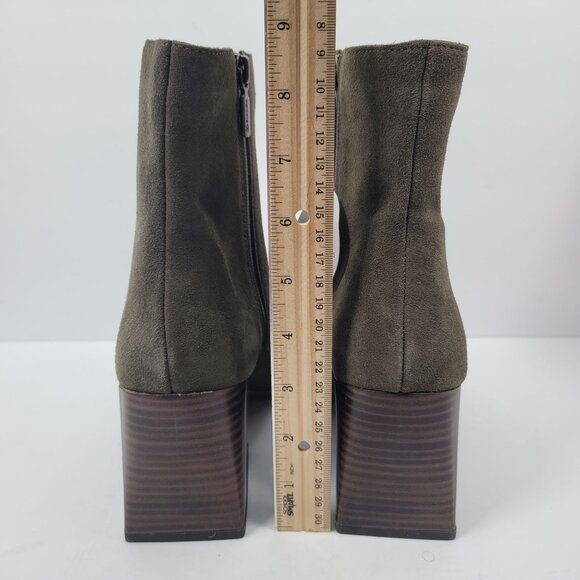 Blondo Scarlette Women's Green Waterproof Ankle Boots US Size 10M NWT - Picture 10 of 11